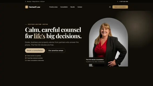 The Hartwell Law demo home page
